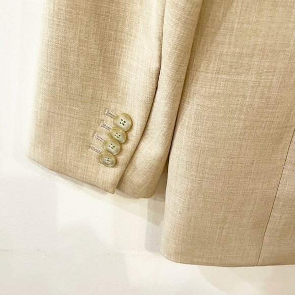 Last Chance! New Aritzia Wilfred Generation Blazer Heather Oat Medium $228 - Picture 8 of 12